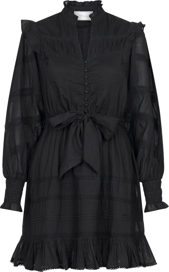 Neo Noir Salli S Voile Dress Black