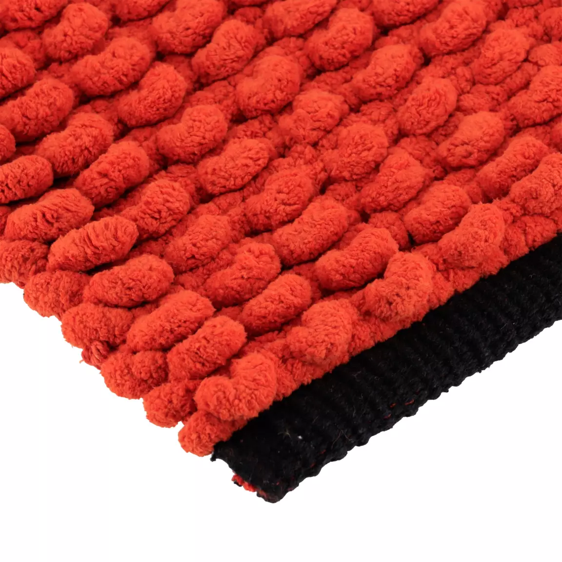 Tapis de bain (120 cm) Black Line Terracotta / noir