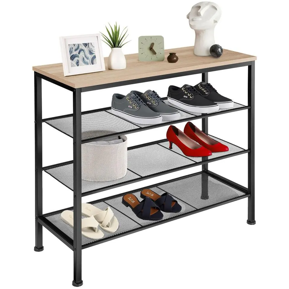 tectake Schoenenrek Newport 80,5x30,5x72,5cm