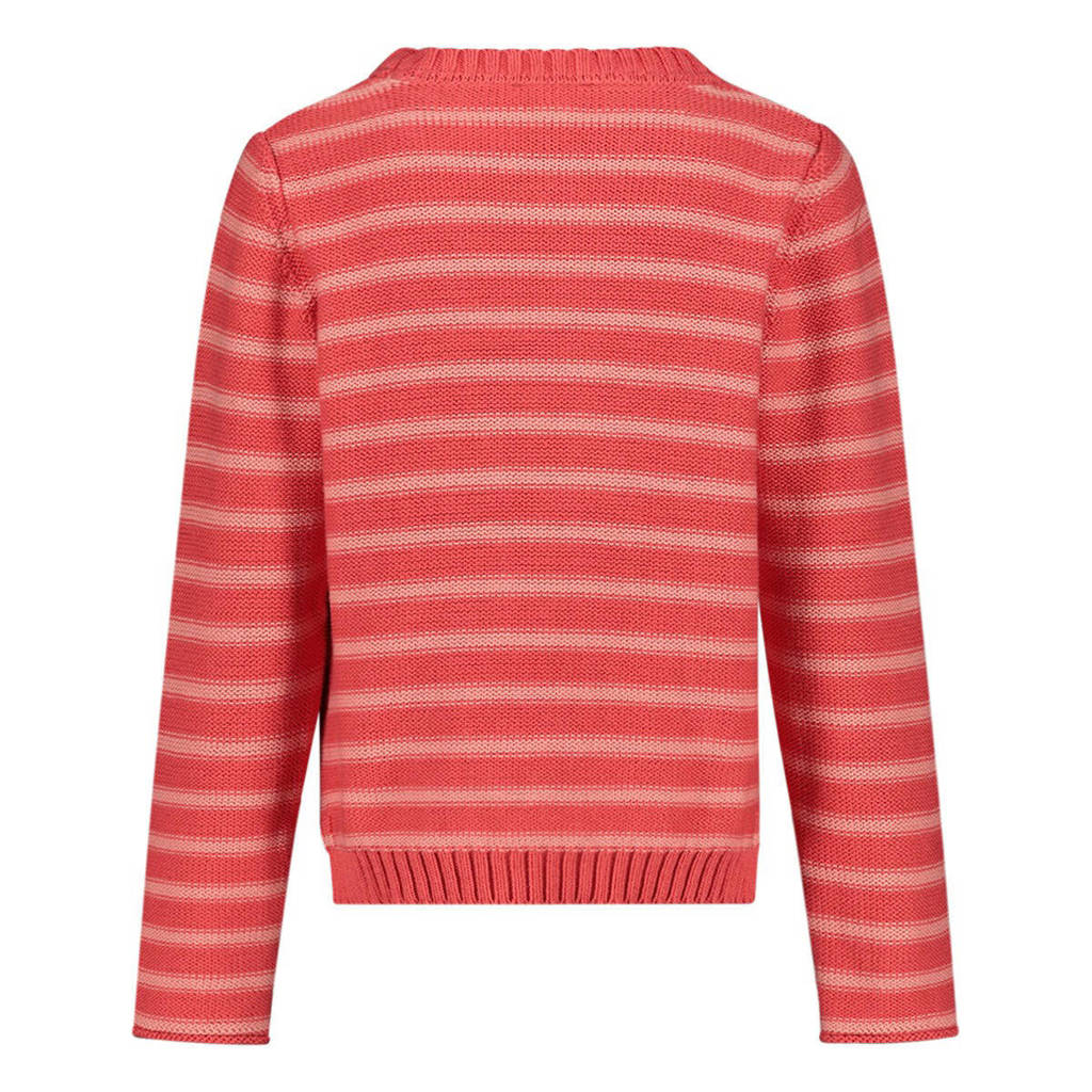 ESPRIT gestreepte trui rood