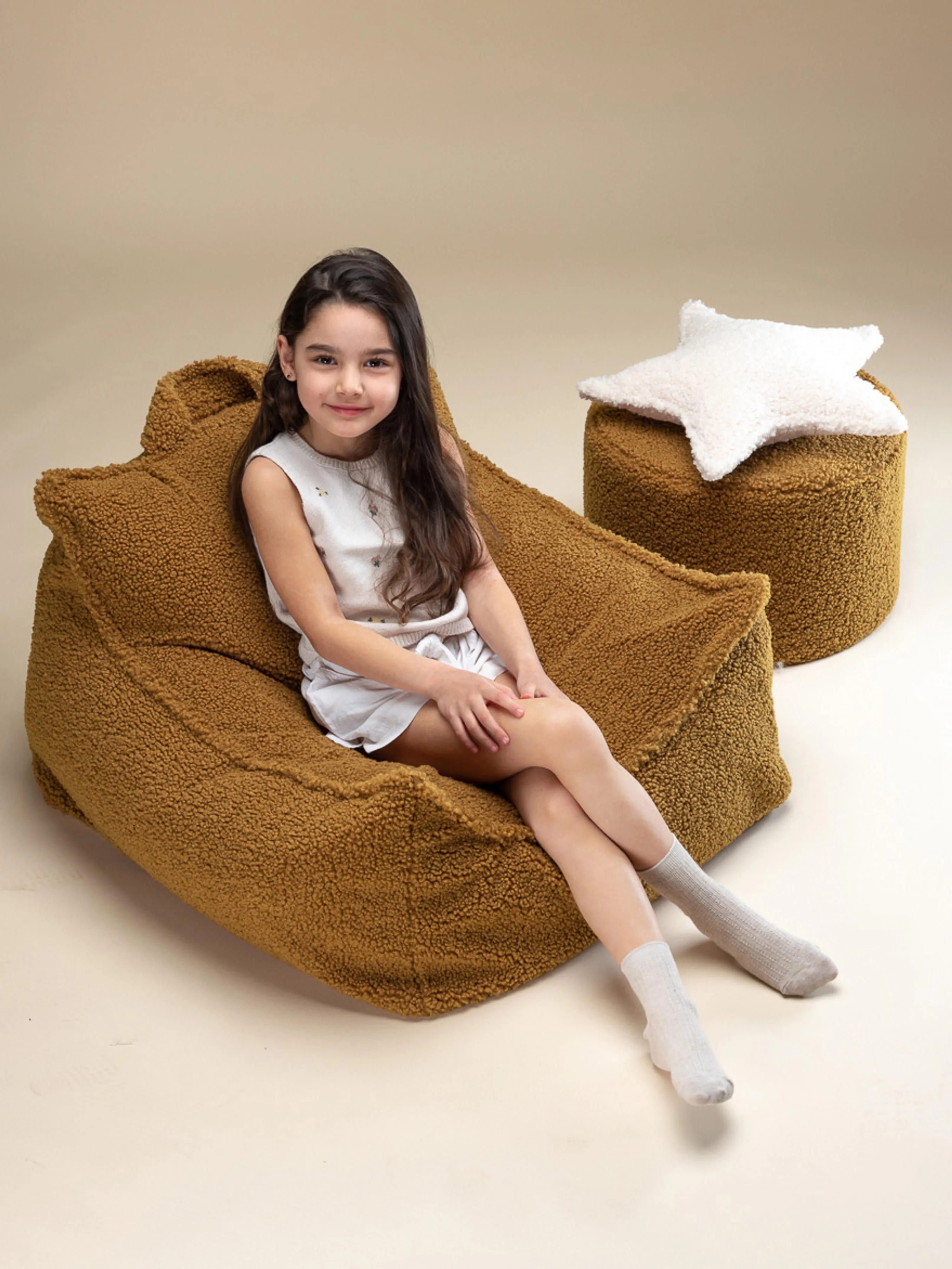 Kinderzitzak Sugar uit teddy
