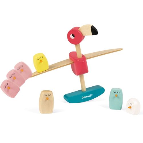 Janod evenwichtsspel flamingo