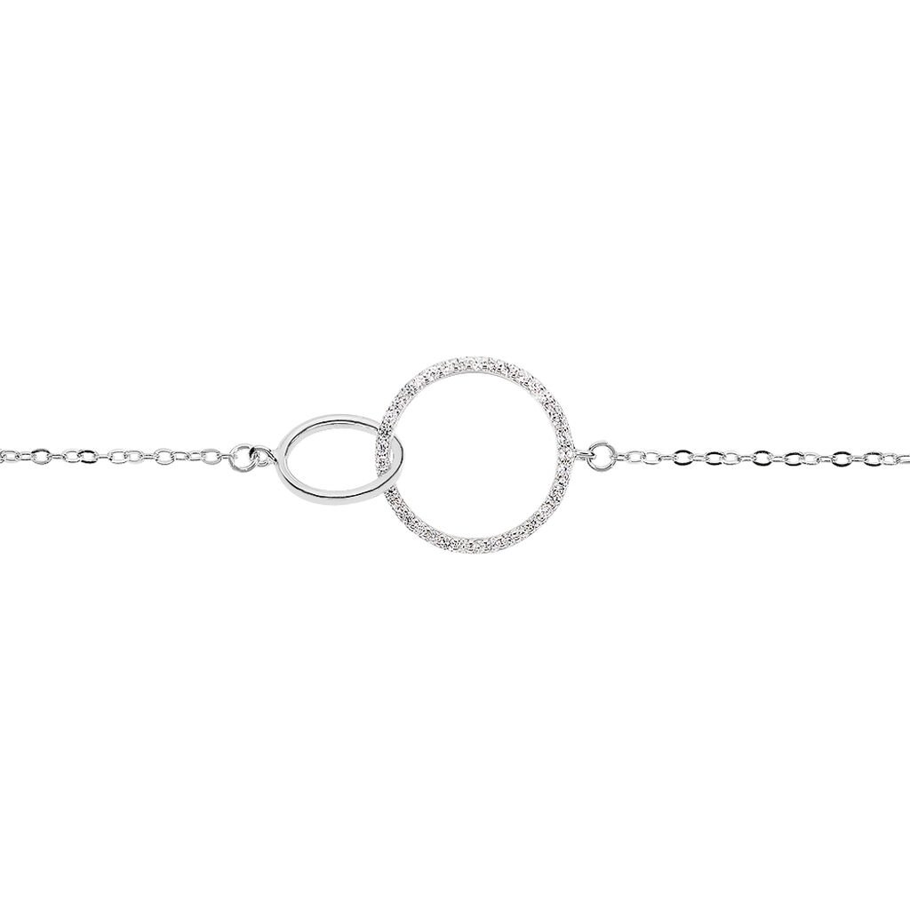 Bracelet Yalaz Argent Blanc Oxyde De Zirconium