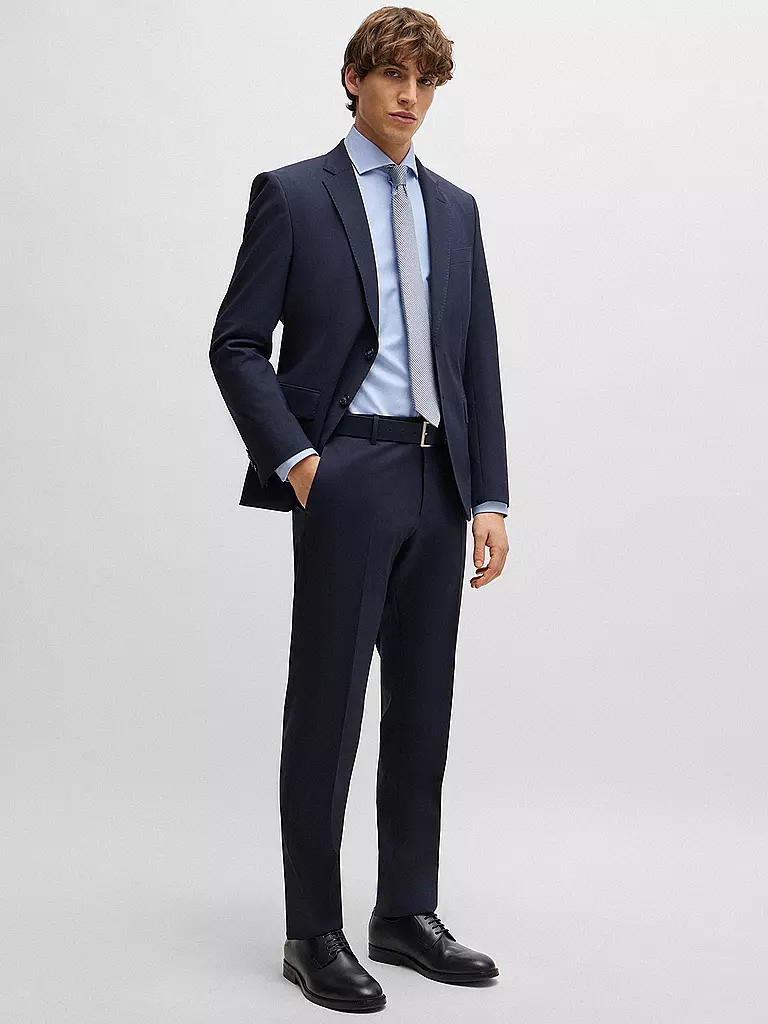 BOSS Hemd Slim Fit HANK hellblau