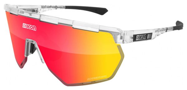 Scicon Sports Aerowing Lunettes De Soleil De Performance Sportive (Scnpp Multimorror Rouge/Briller)
