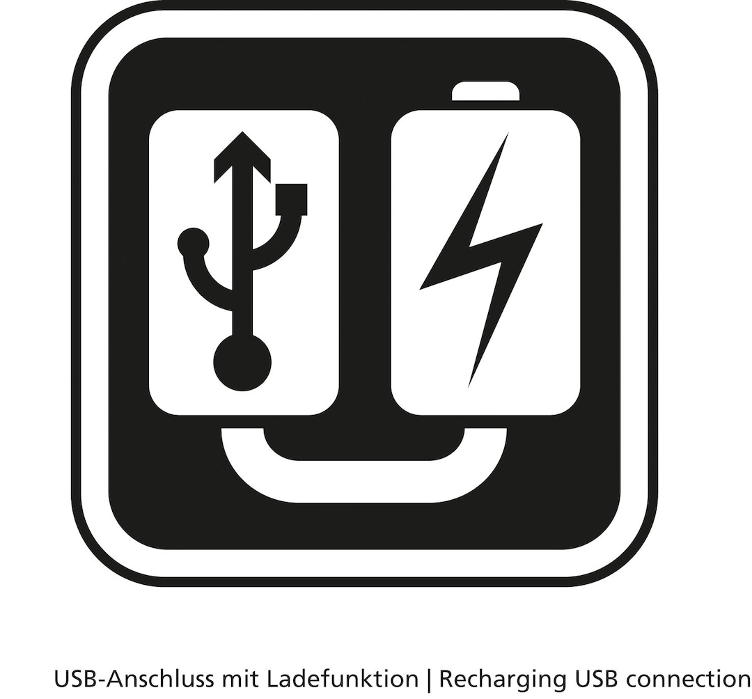 GLOBO LED Schreibtischlampe MITTI schwarz
