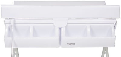 Beemoo CARE Sammenleggbart Stellebord med Badebalje, Hvit