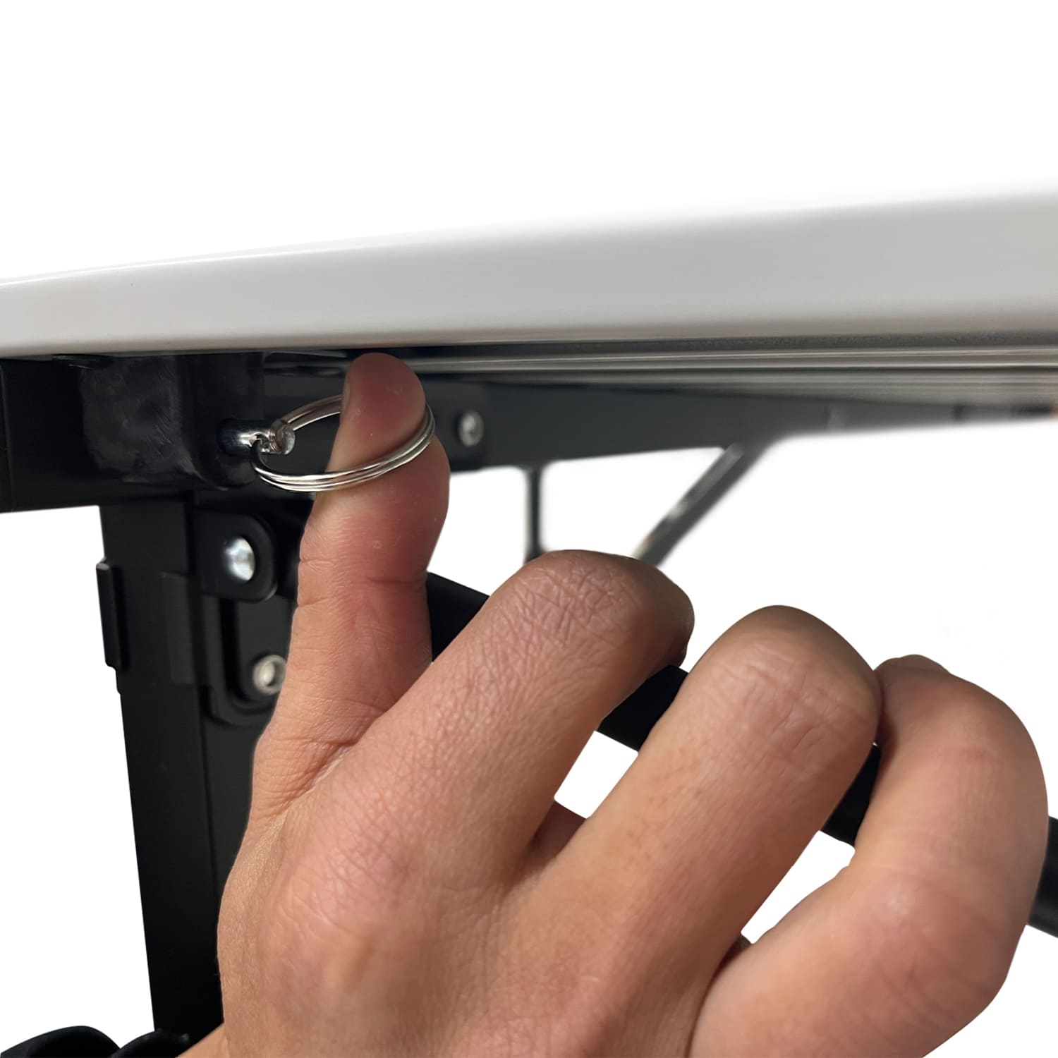 Skandika Maikku Black aluminium klaptafel
