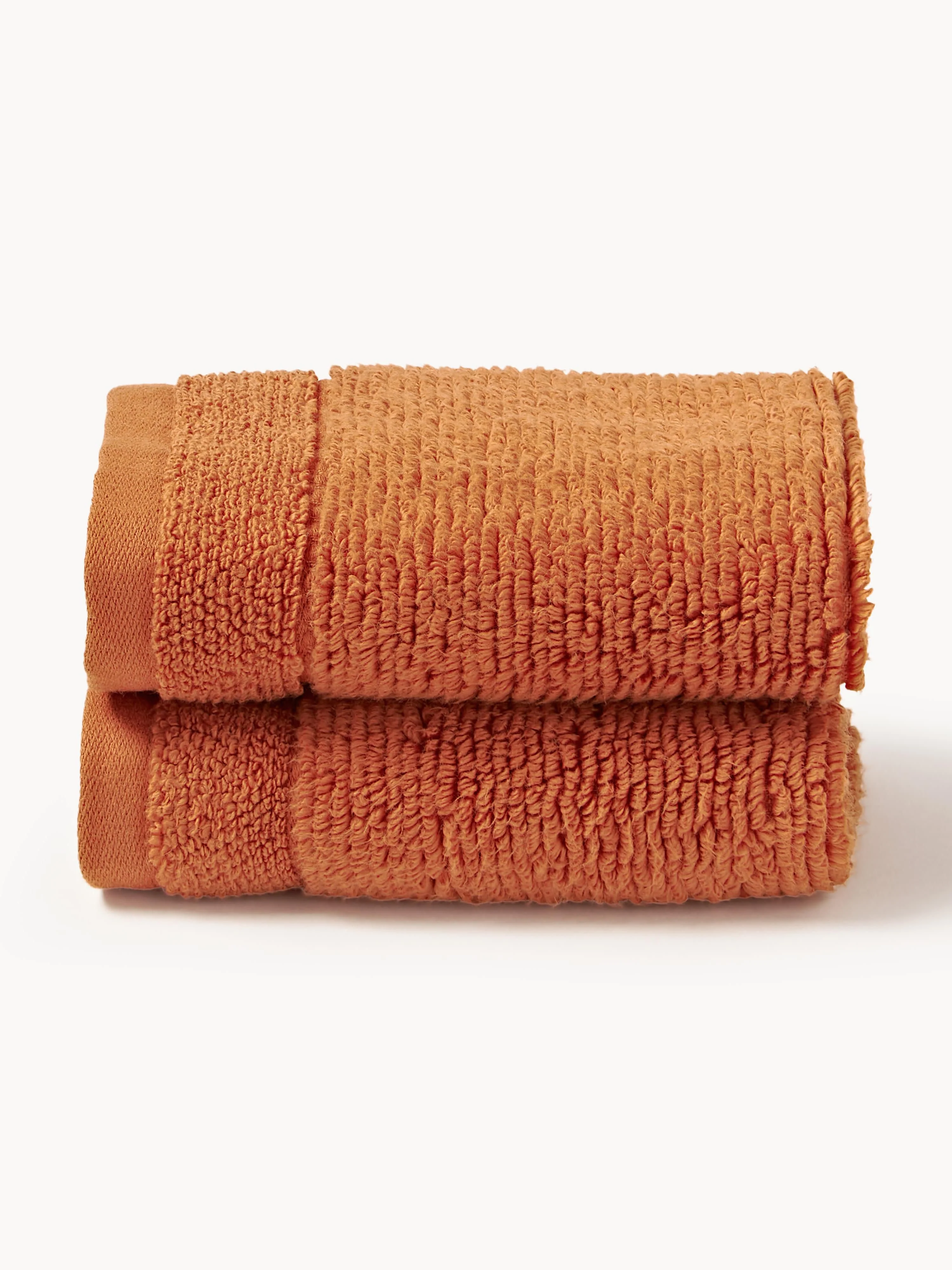 Handdoek Luxe met gestreepte rand, in verschillende formaten