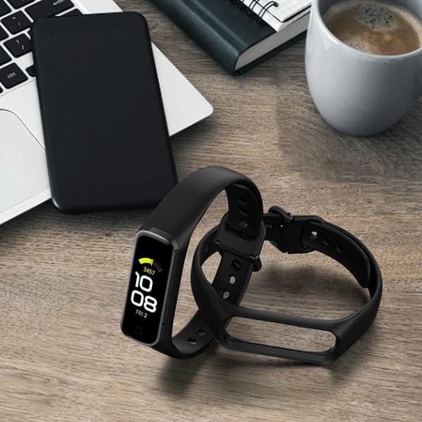 INF Samsung Galaxy Fit 2 SM-R220 klokkereim TPE Svart
