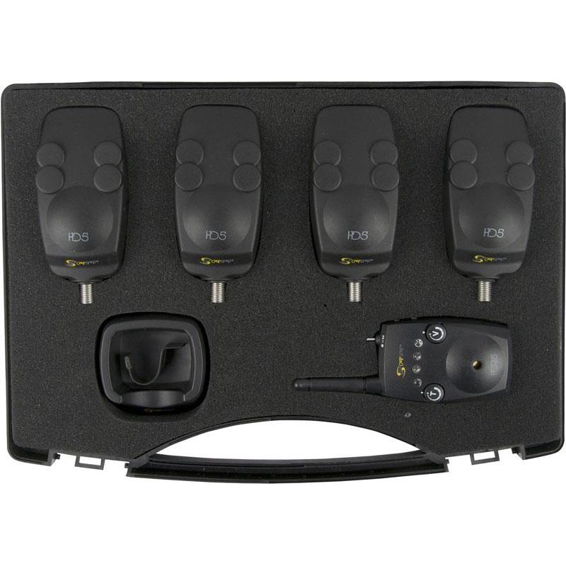Coffret Detecteurs + Centrale Carp Spirit Hd5 + Hdr5