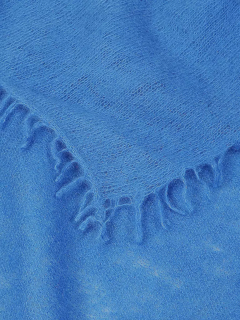 MOULETA Kaschmirschal blau