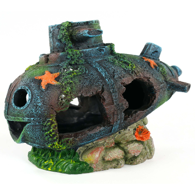 Orbit Aquarium Zubehör Deko U-Boot Wrack