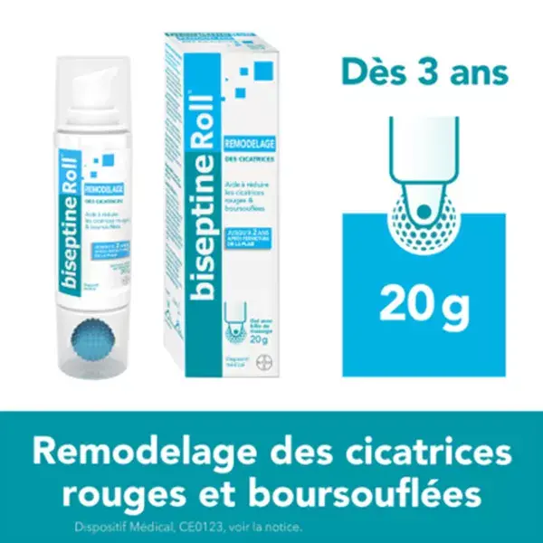 Biseptine Roll Remodelage des Cicatrices 20g