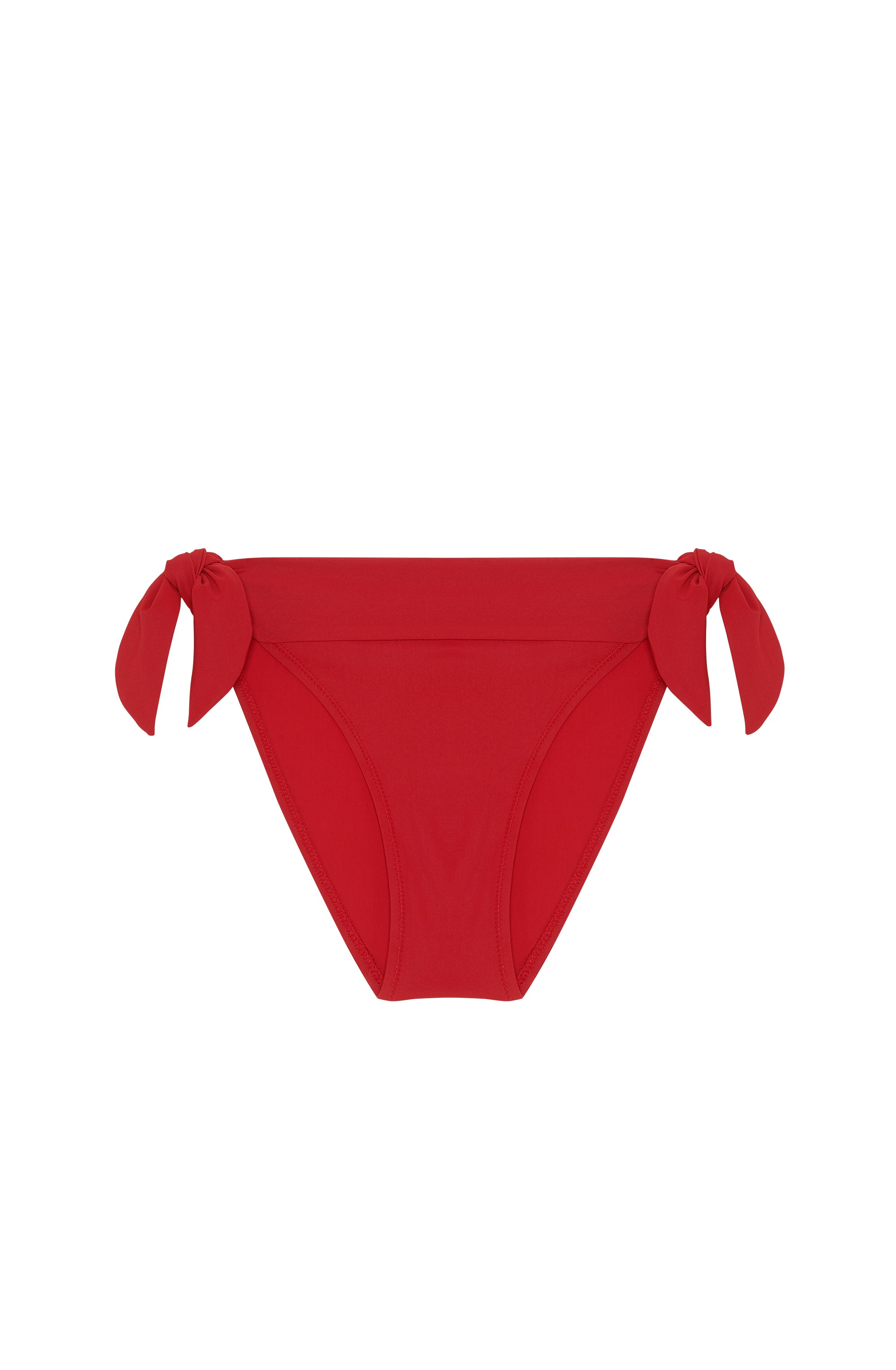diva Bas de maillot de bain à nœuds rouge garance Garance