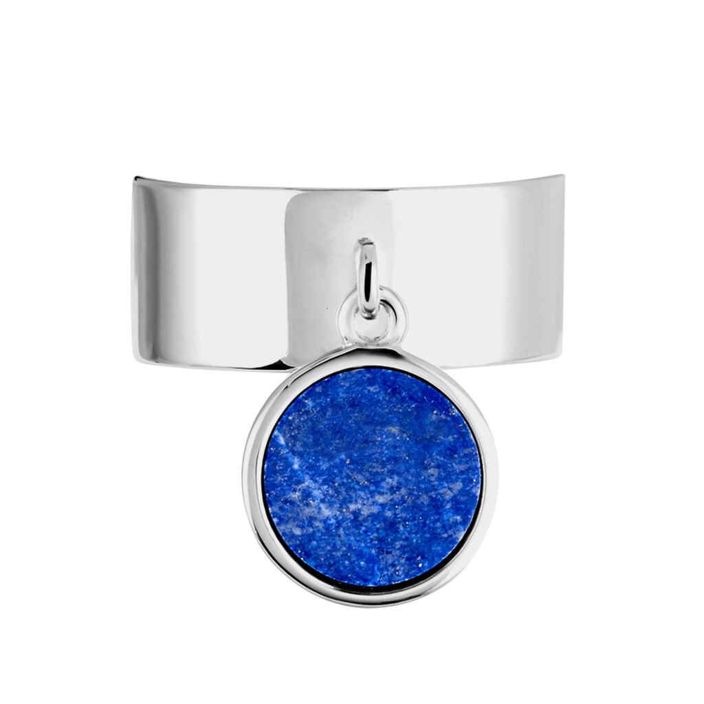Bague Camillo Argent Blanc Lapis Lazuli