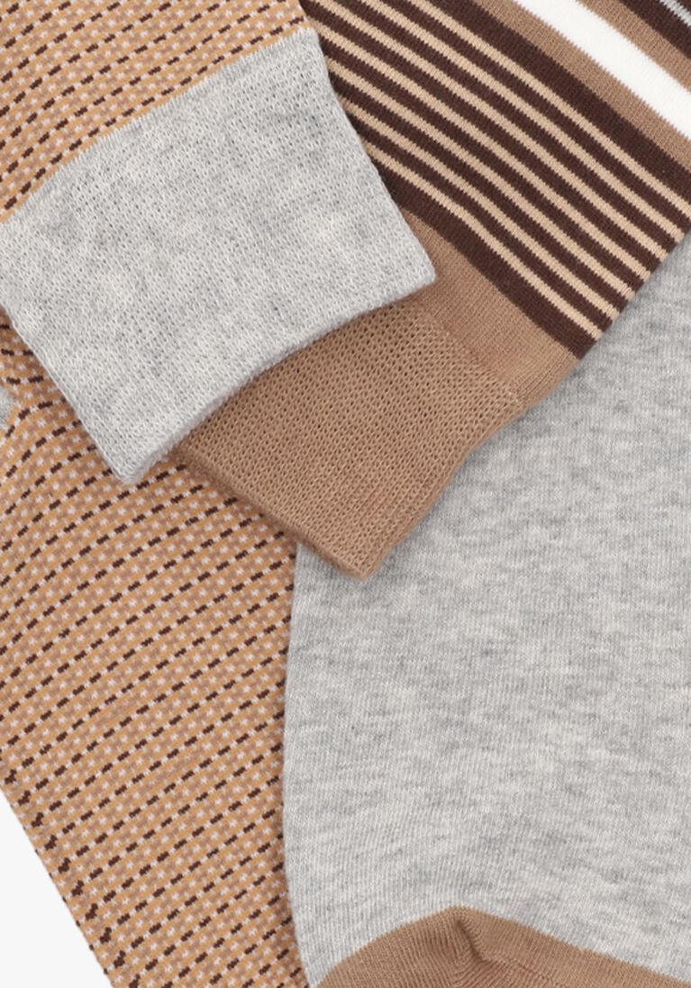 MARCMARCS grijze marcmarcs sokken dennis cotton 2 pack