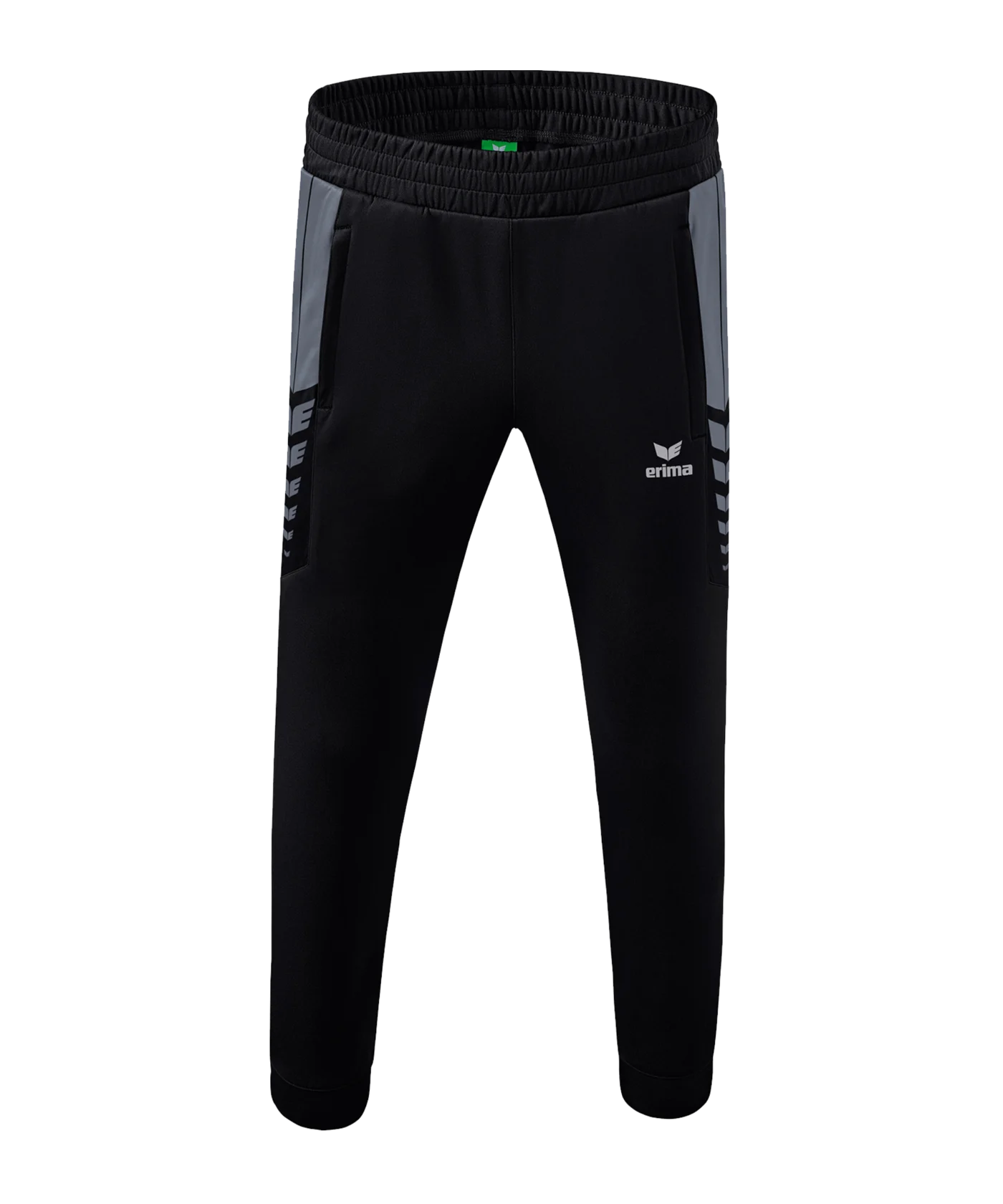 Erima Six Wings Worker Hose Kids Schwarz Grau