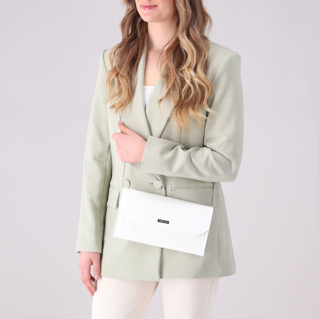 GIULIA witte giulia clutch g.handbag