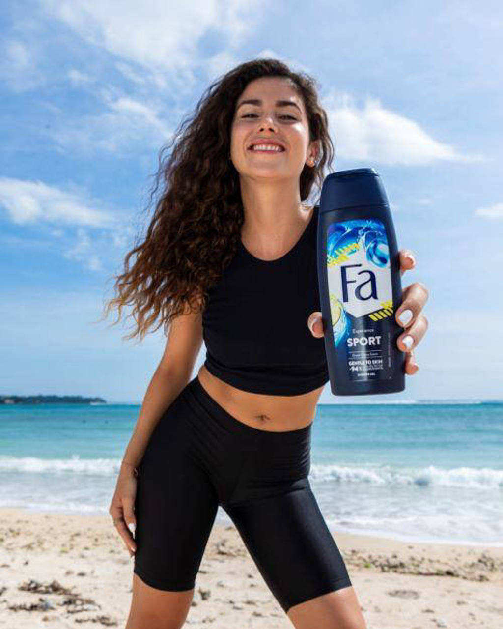 Sport douchegel - 6 x 250 ml - voordeelverpakking
