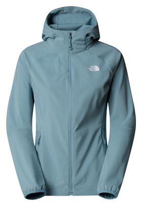 Veste Softshell The North Face Nimble Hoodie Bleu Femme