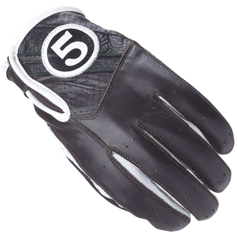 Five - Gants Texas Marron / Blanc