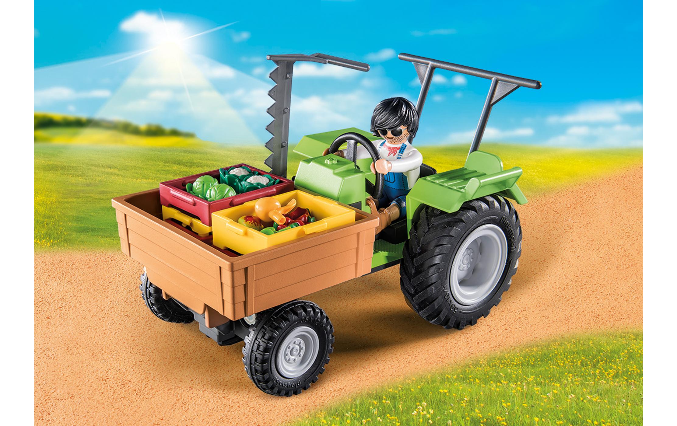 Country Traktor mit Hänger 71249Bauern-Spielset
