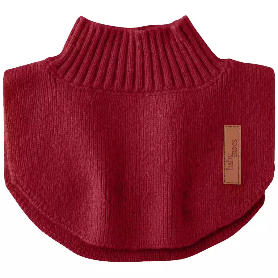 BabyMocs Schal Vegan burgundy