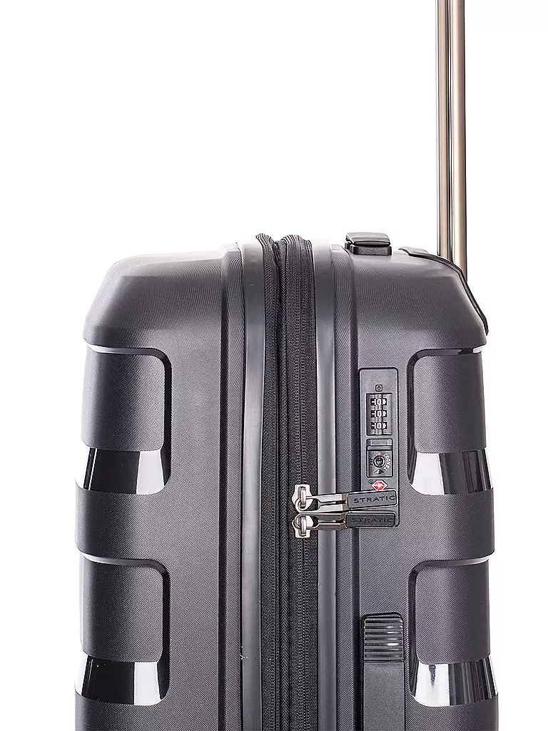 STRATIC Trolley STRAW+ 75cm Black schwarz
