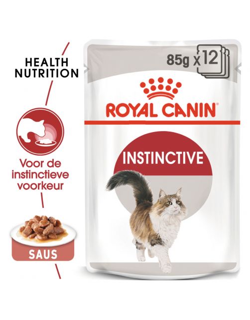 Royal Canin Instinctive - In Gravy - Kattenvoer - 85 g Bonuspack