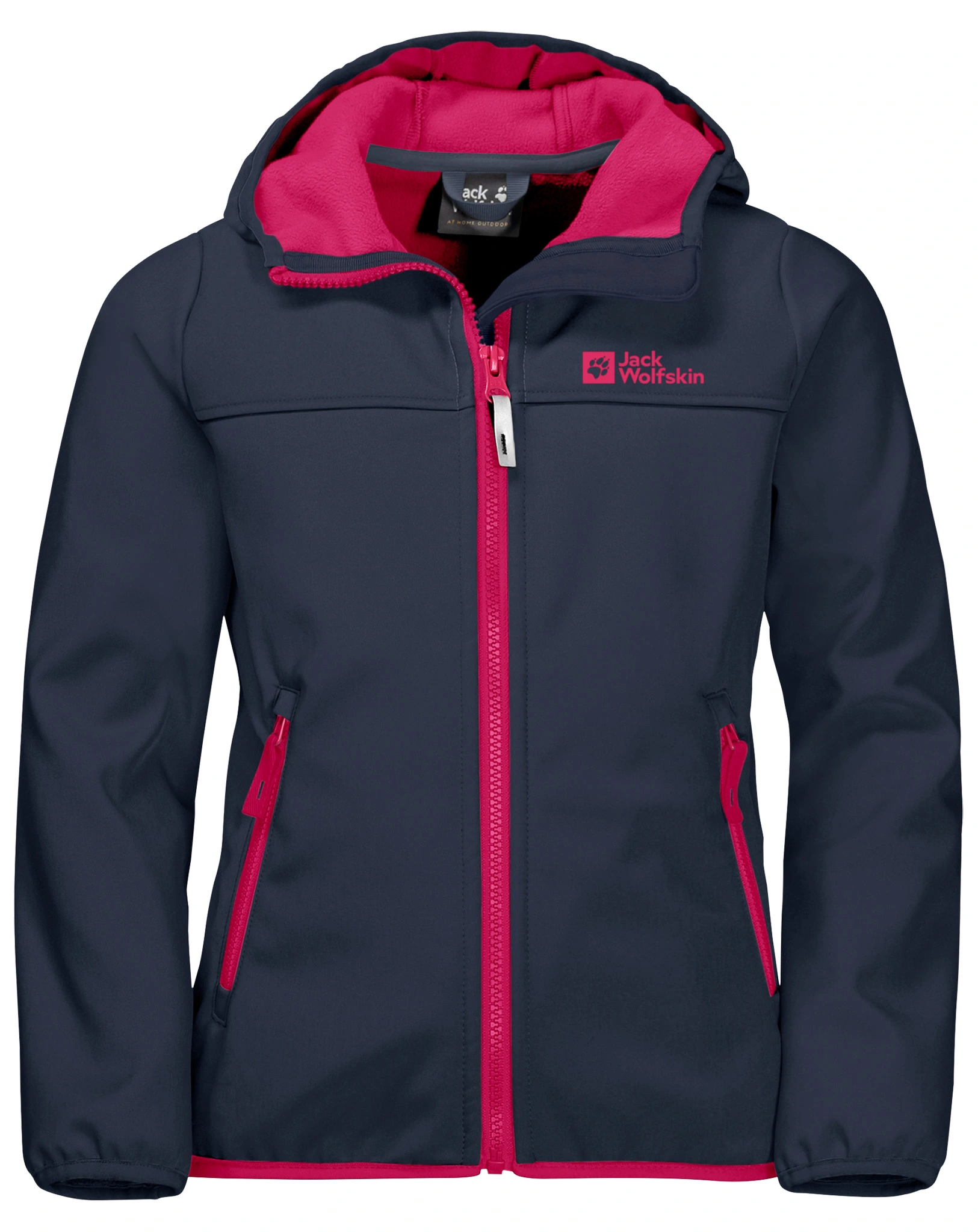 Softshelljacke FOURWINDS in night blue/pink
