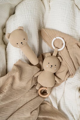 Jabadabado Teddy Teppe Gavesett, Beige