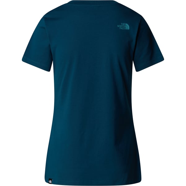 T-shirt THE NORTH FACE W S/S EASY TEE MIDNIGHT PETROL/ALGAE BLUE