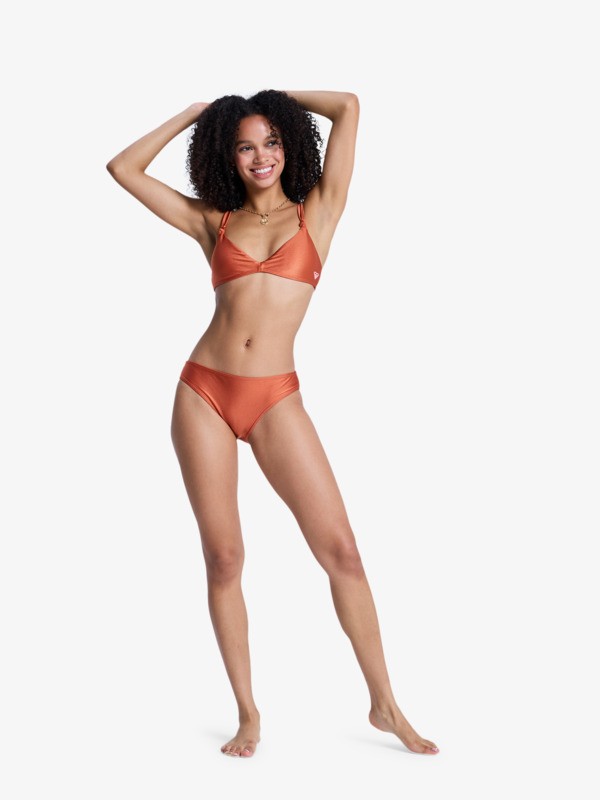 Beachside Bohemia Hipster Bas de bikini hipster Orange Femme