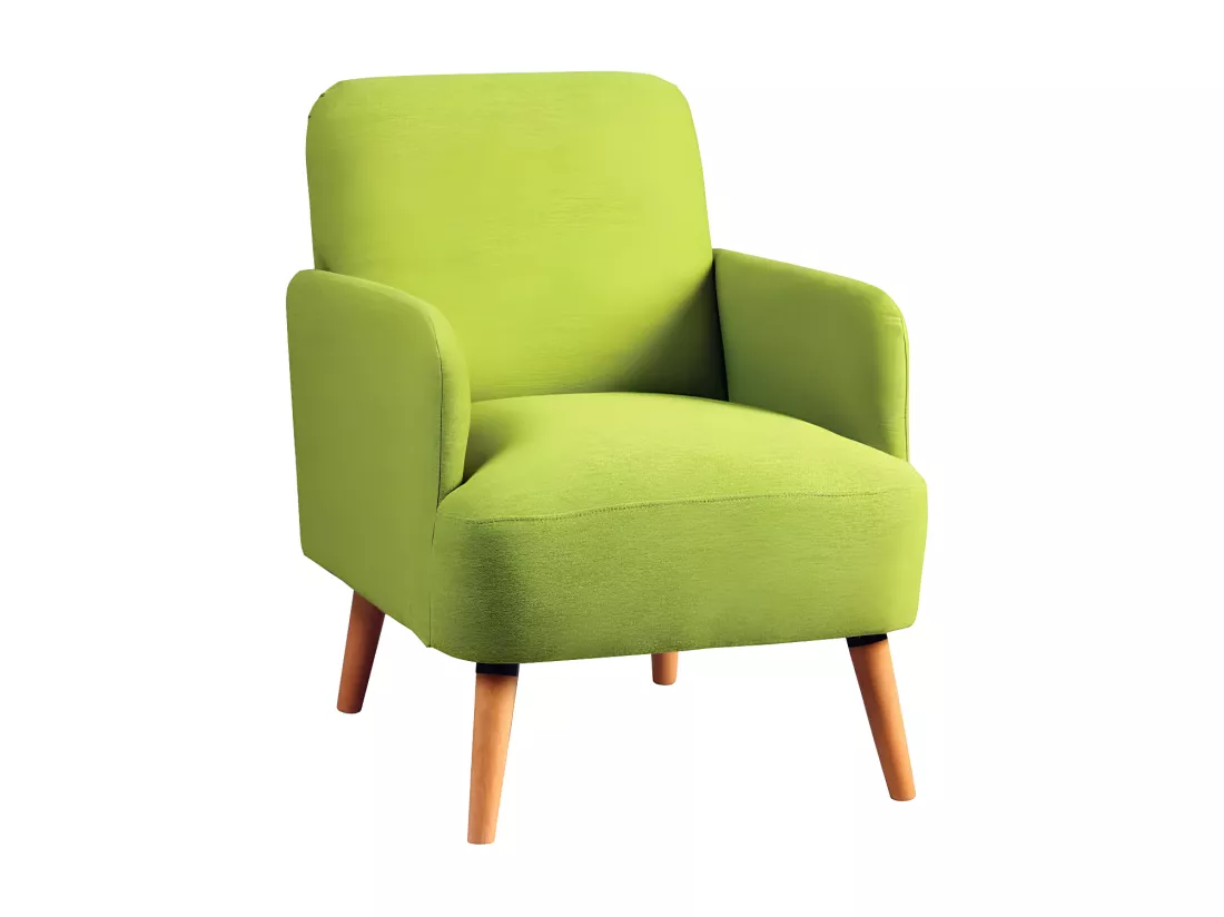 Fauteuil Vert style Scandinave - BODO
