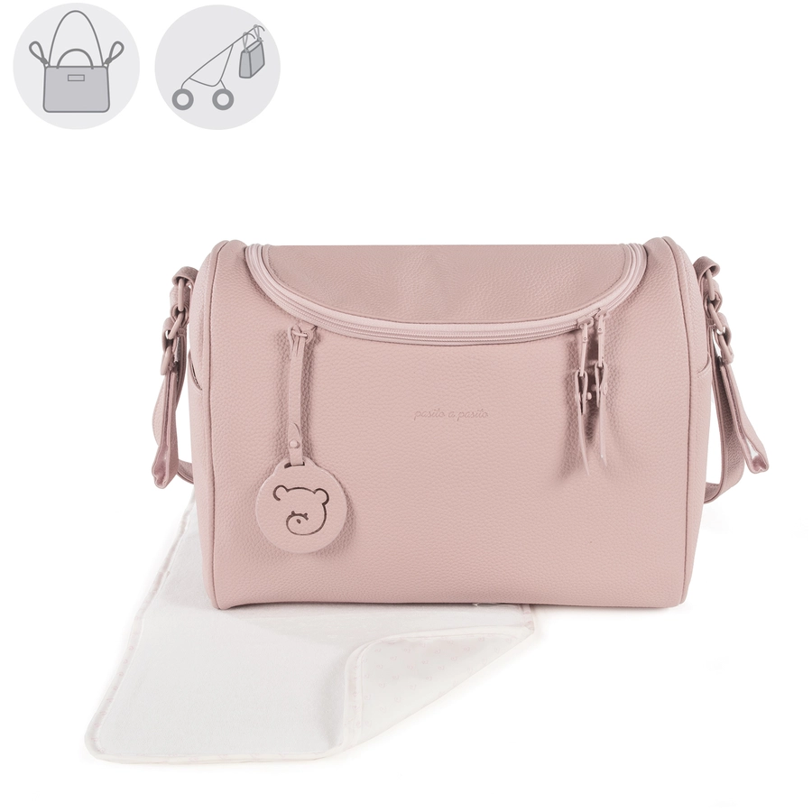 pasito a pasito Wickeltasche rosa