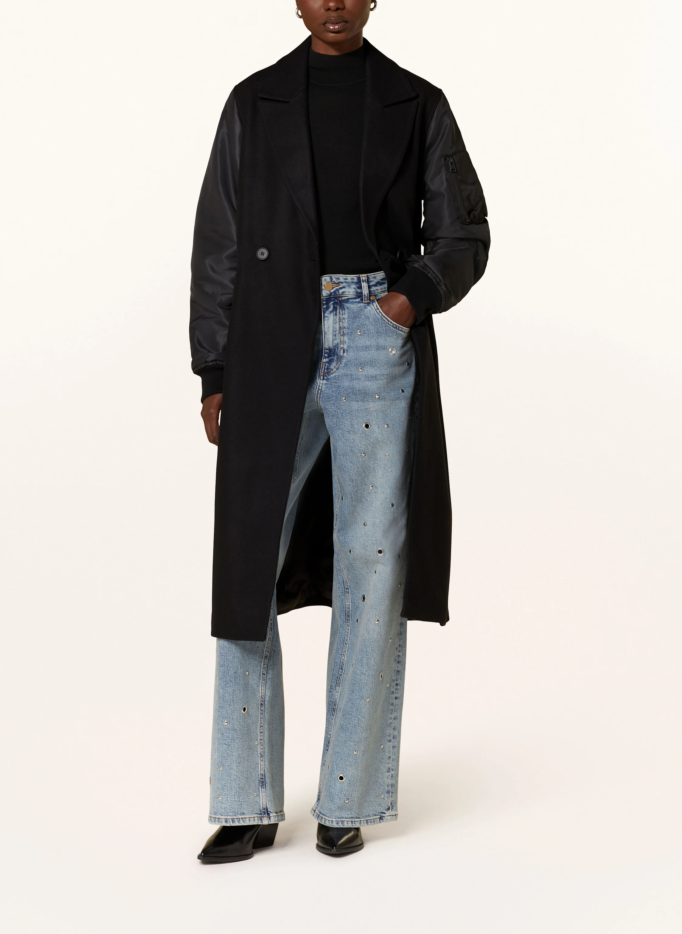 ALLSAINTS Mantel PAULAH im Materialmix