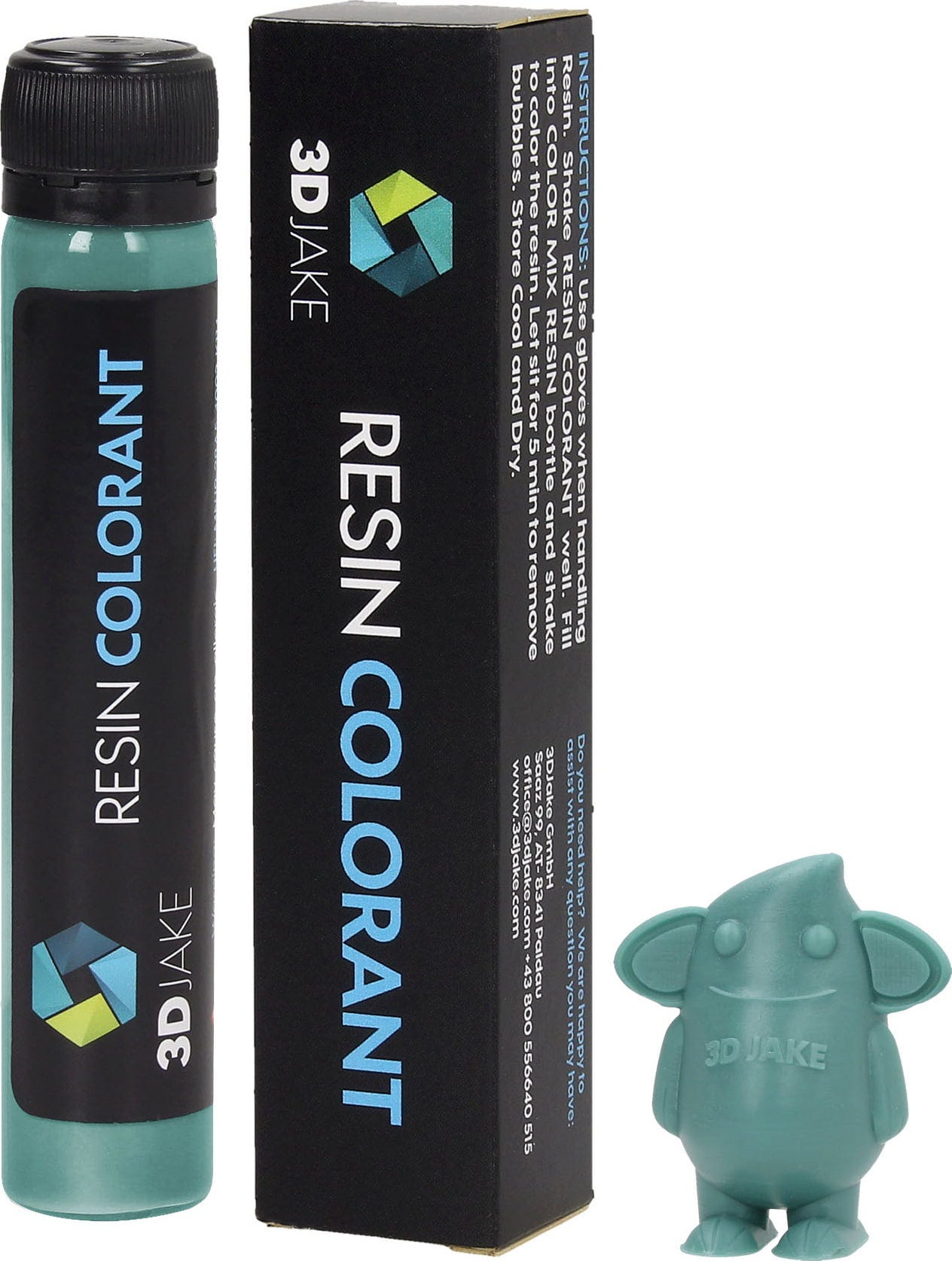 3DJAKE  Resin Colorant Pastelltürkis, 25 g    Resin Farbstoff in Pastelltürkis