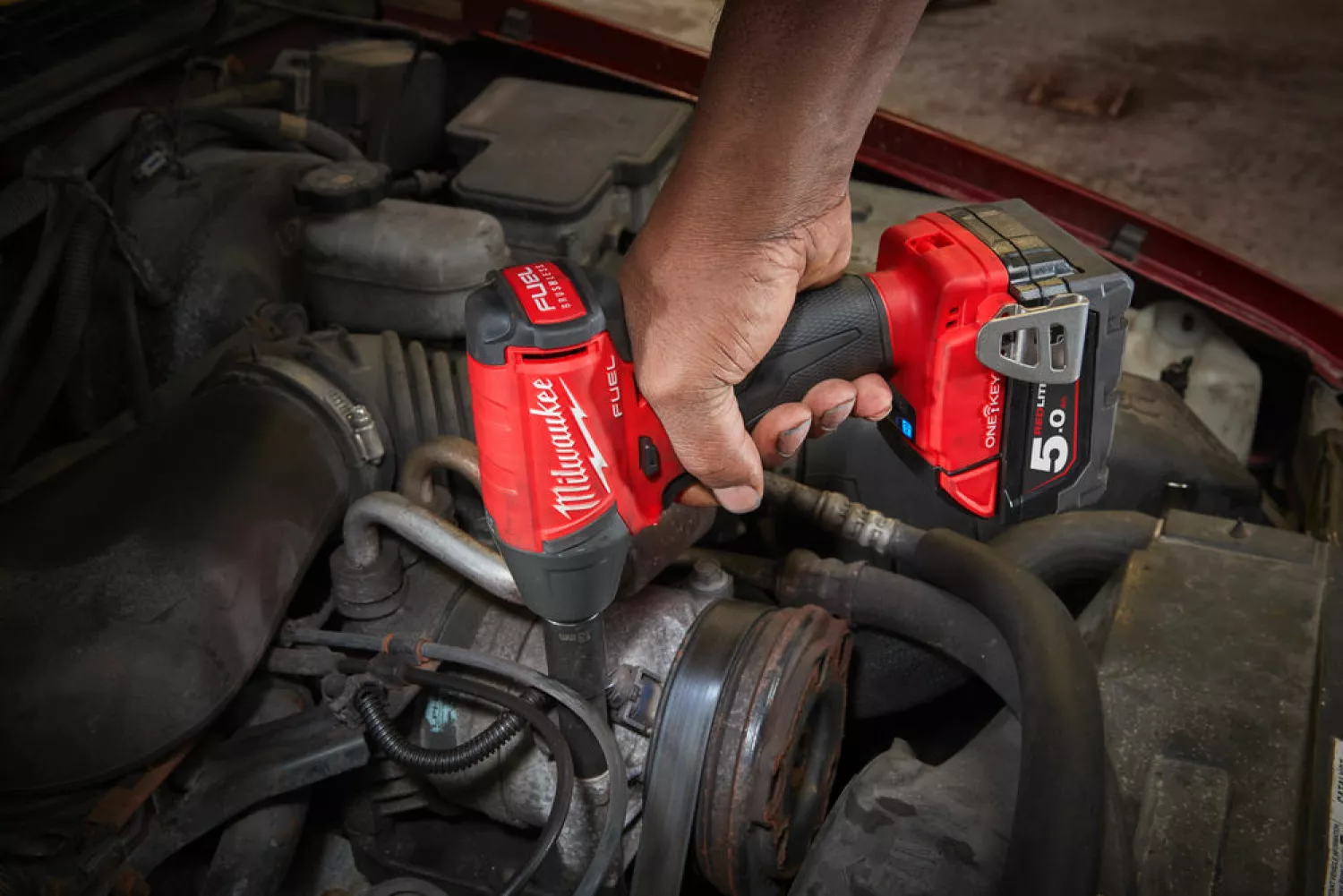 Milwaukee M18 ONEIWF12-0 18V Li-Ion Accu slagmoersleutel ONE-KEY body - 300Nm - 1/2