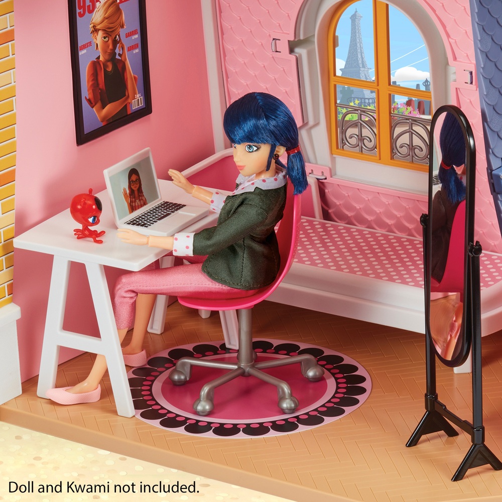 Miraculous Ladybug 2-in-1 Balkon- und Schlafzimmer-Spielset