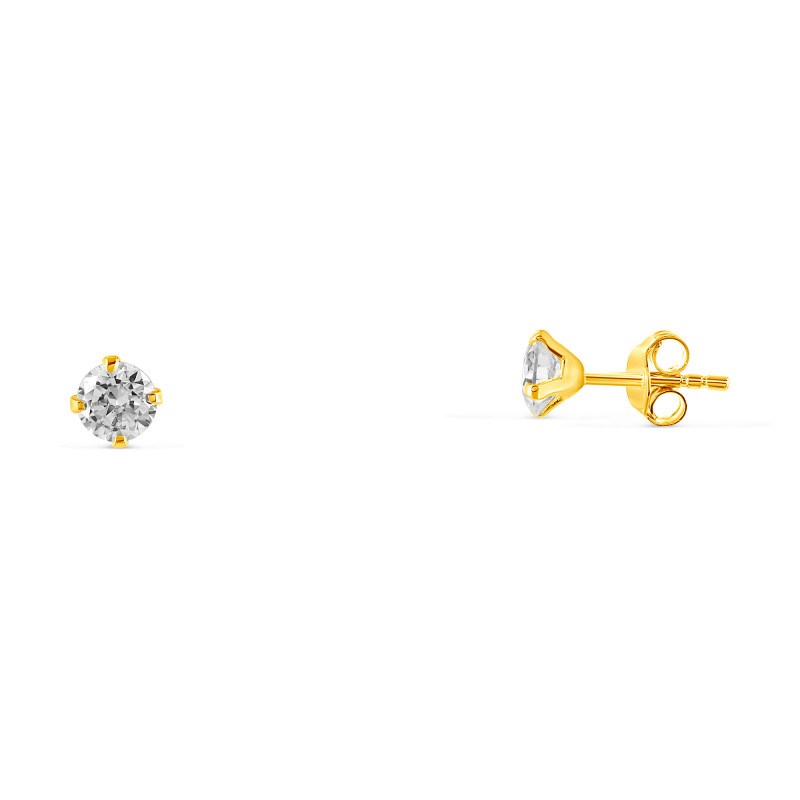 Boucles d'oreilles Méloé Plaqué or