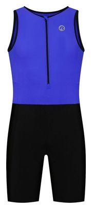 Combinaison de Triathlon Manches Courtes Rogelli Florida Bleu/Noir