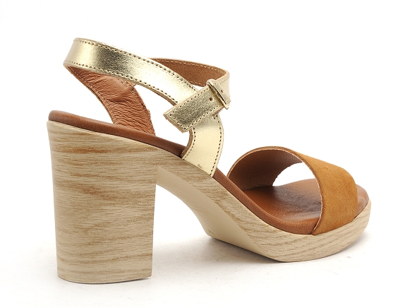Eva frutos nu pieds talons femme 990 marron