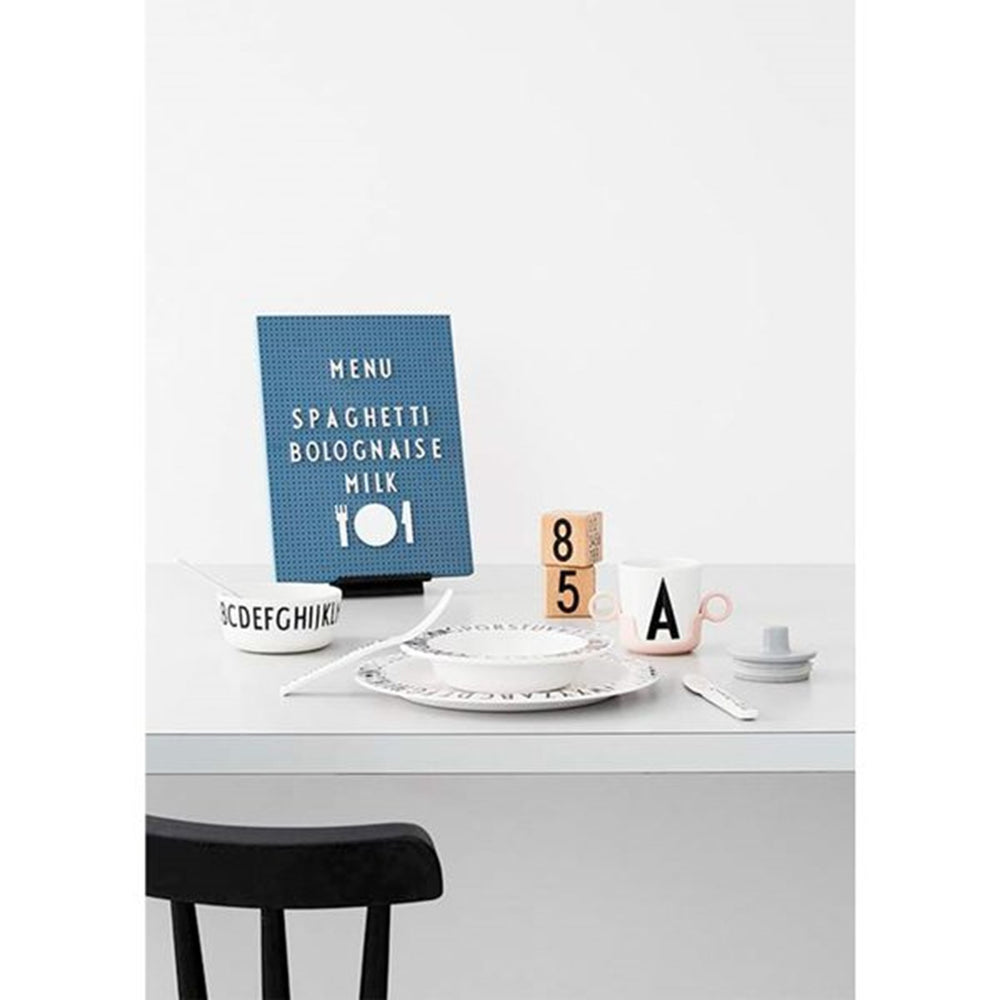 Køb Design Letters Food Icons for Messageboard White