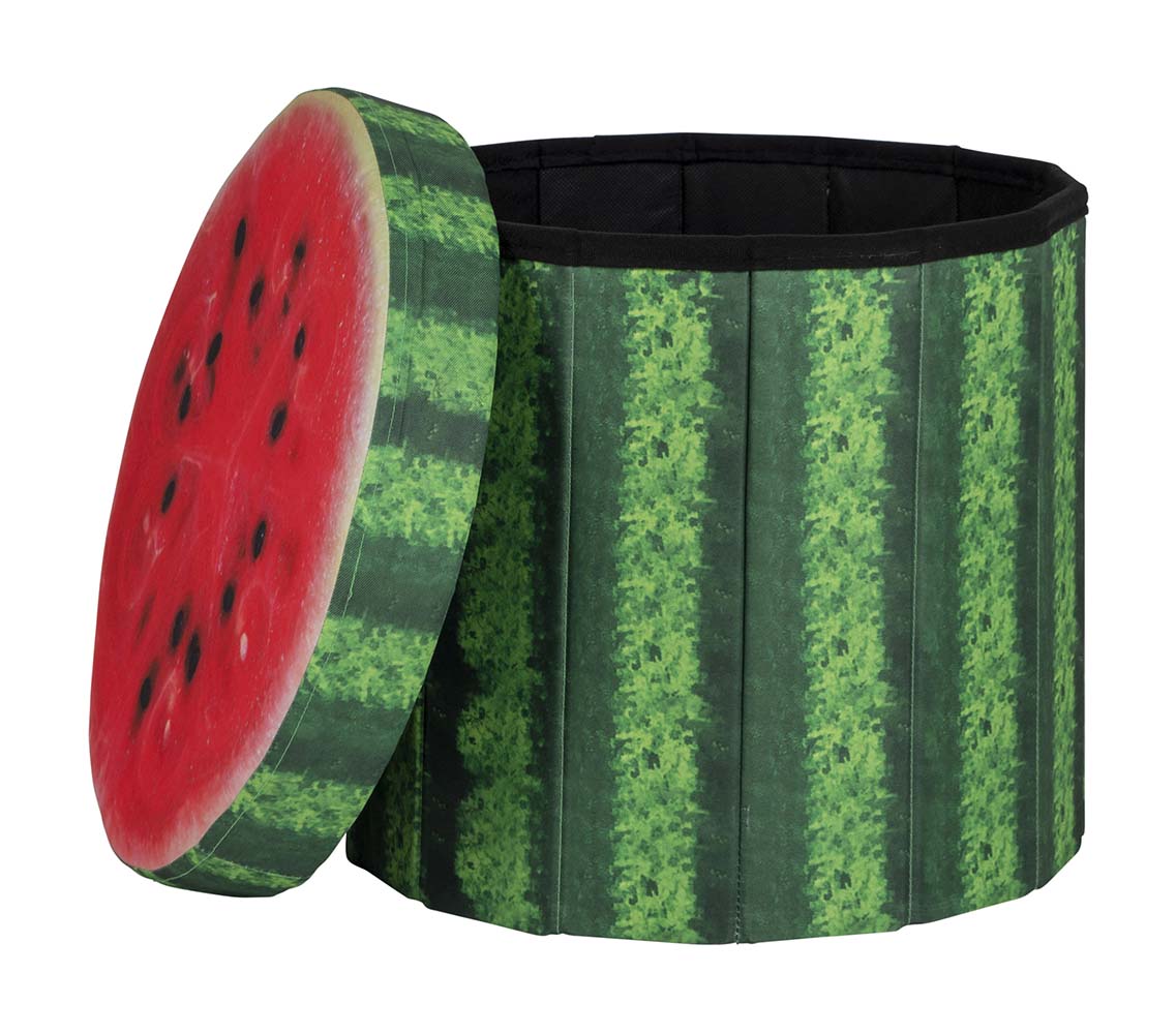 Bo-Camp Ottoman watermeloen poef