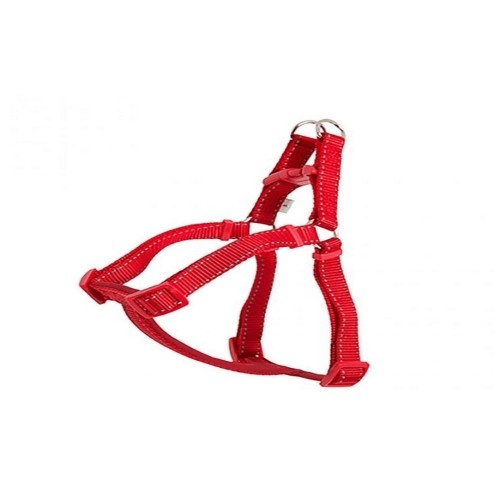 Colete acolchoado vermelho Ancol para exercícios em cães.