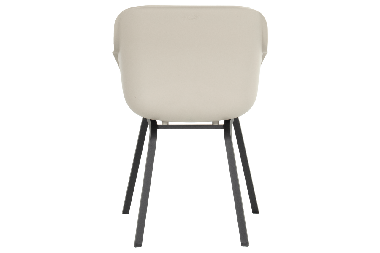 Hartman Le Soleil Tuinstoel Set van 2 - Taupe/Zwart
