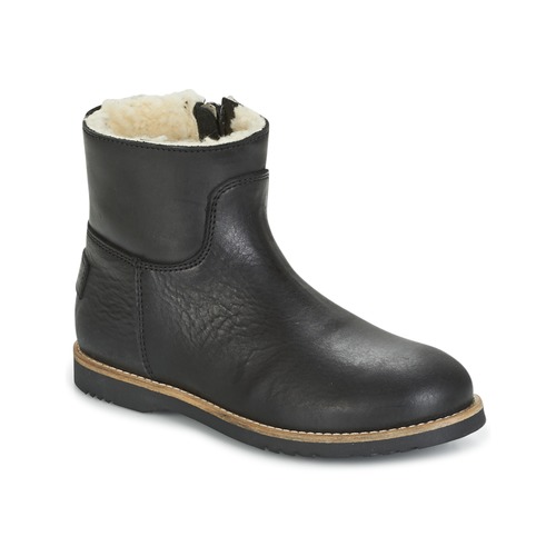 Shabbies - LOW STITCHDOWN LINED - Noir