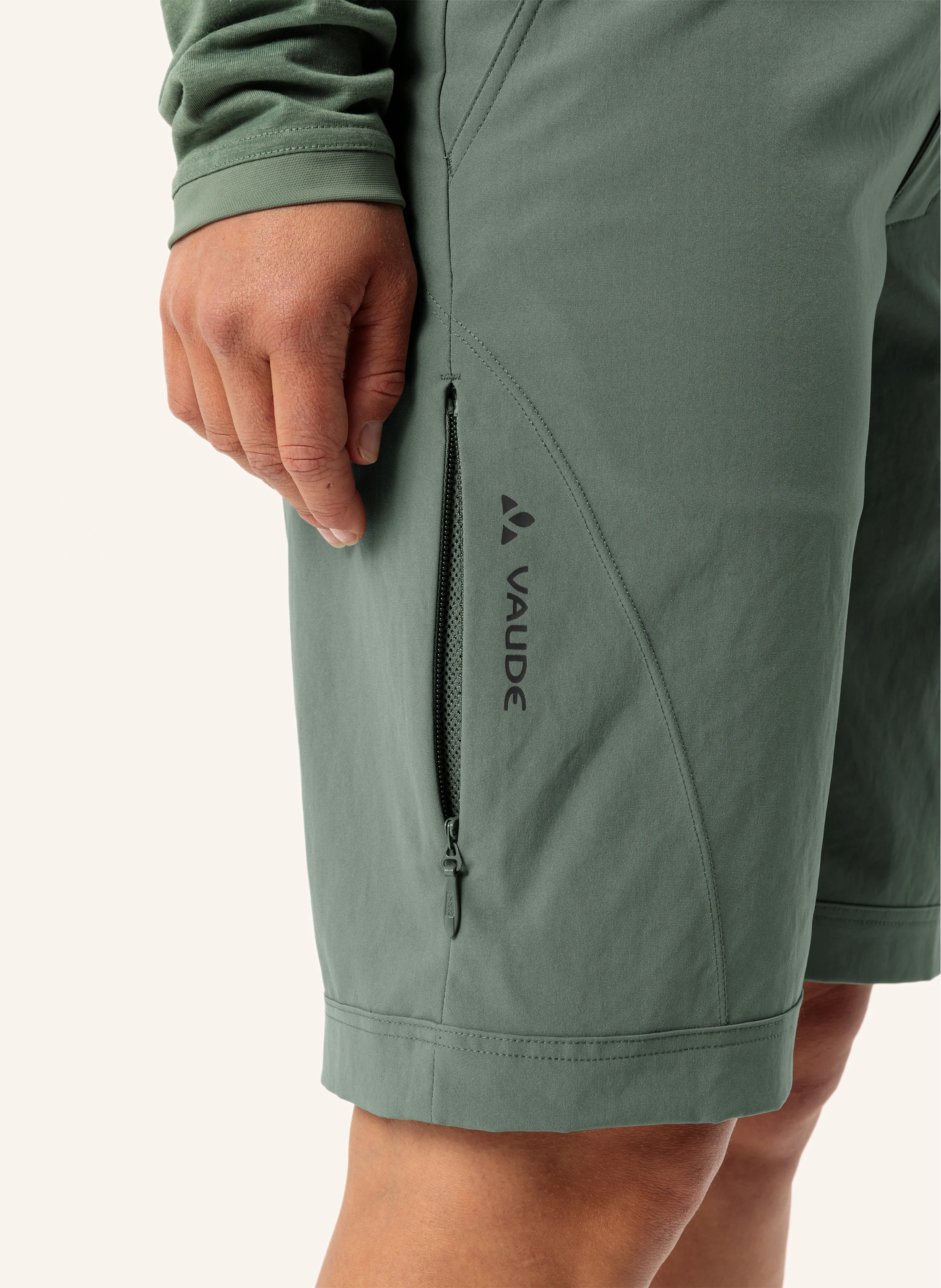 VAUDE Radhose mit gepolstertem Einsatz WLEDRO STS