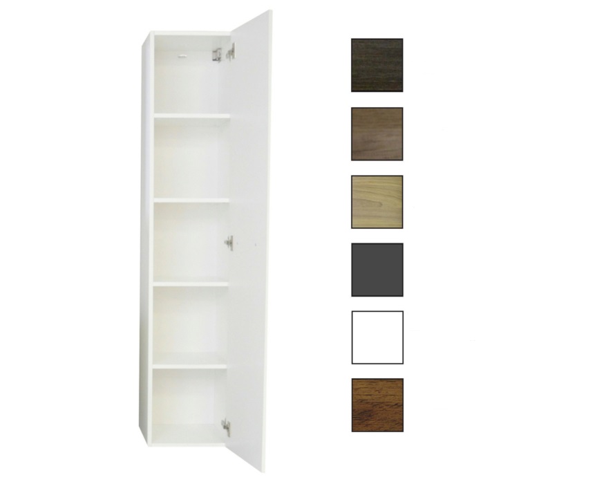 Sanicare kolomkast 33,5x160x32cm hoogglans wit